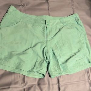 Columbia Omni-Shade PFG Aqua Blue Shorts